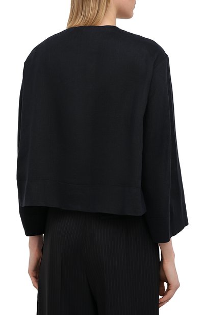 Льняной жакет EMPORIO ARMANI, арт. ANG29T/A2057, фото 4
