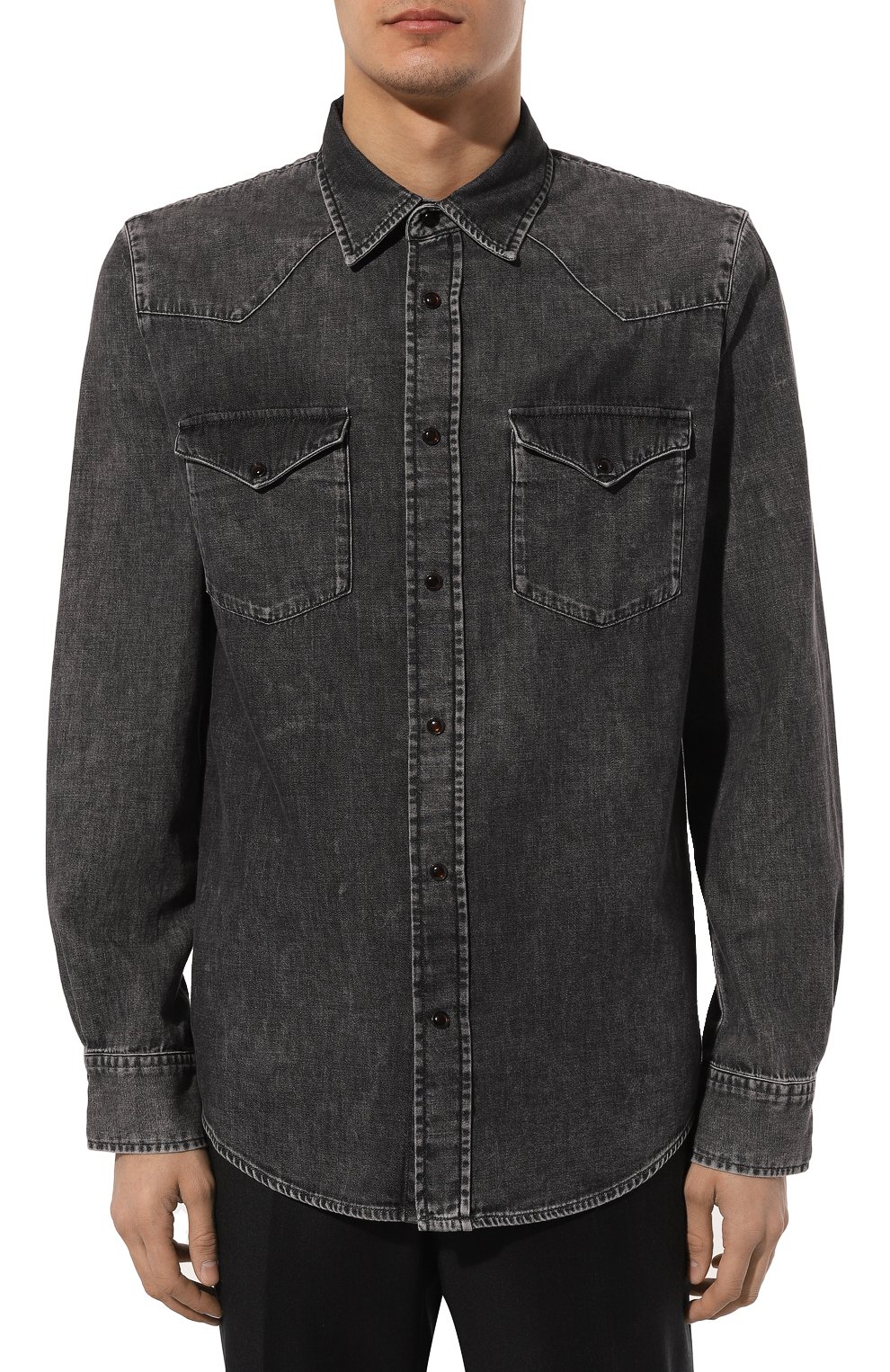 Джинсовая рубашка MVST, арт. M-C0DY B082, фото 3