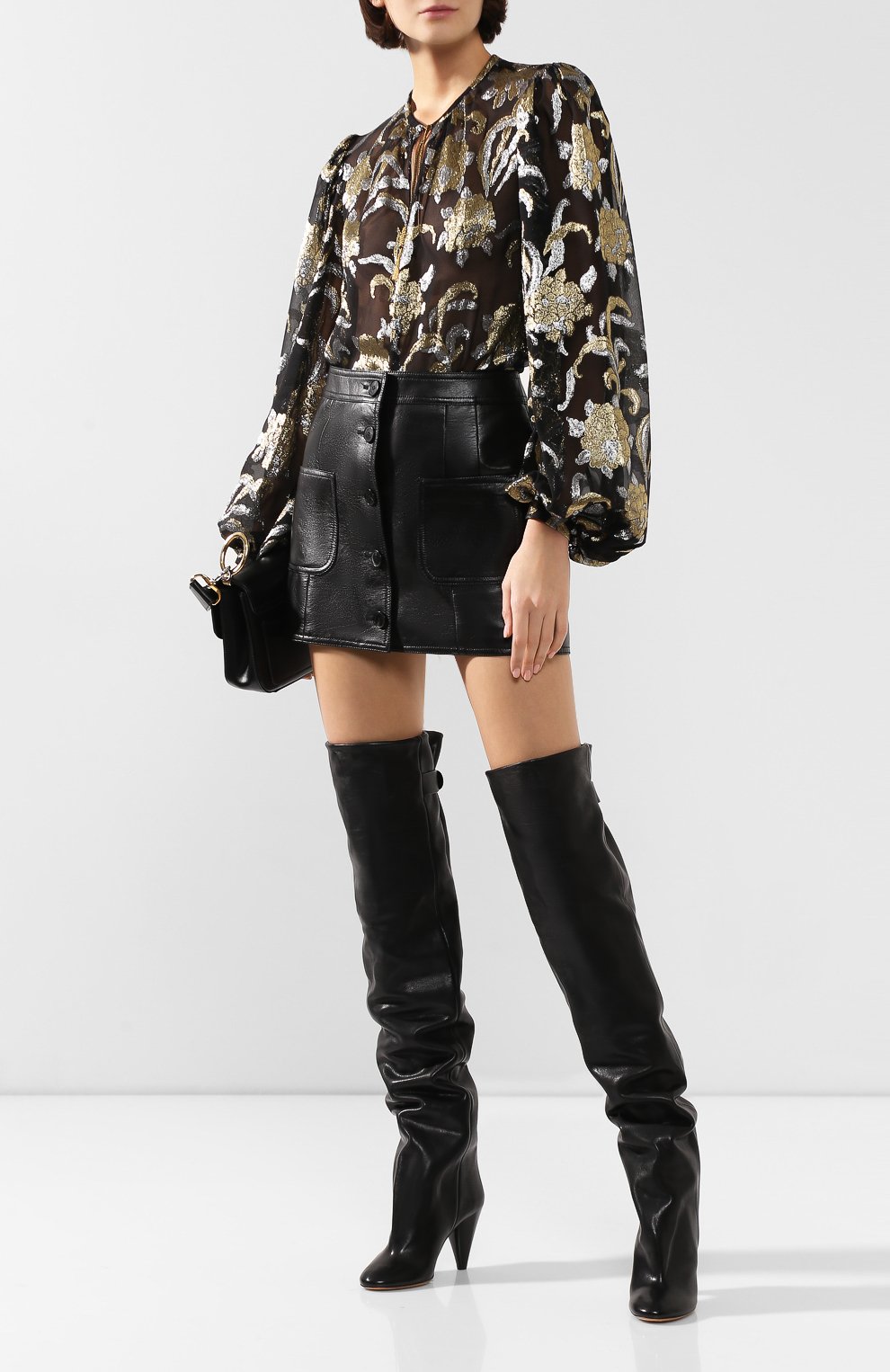 Кожаные ботфорты likita ISABEL MARANT, арт. LIKITA/CD0021-19H002S, фото 2