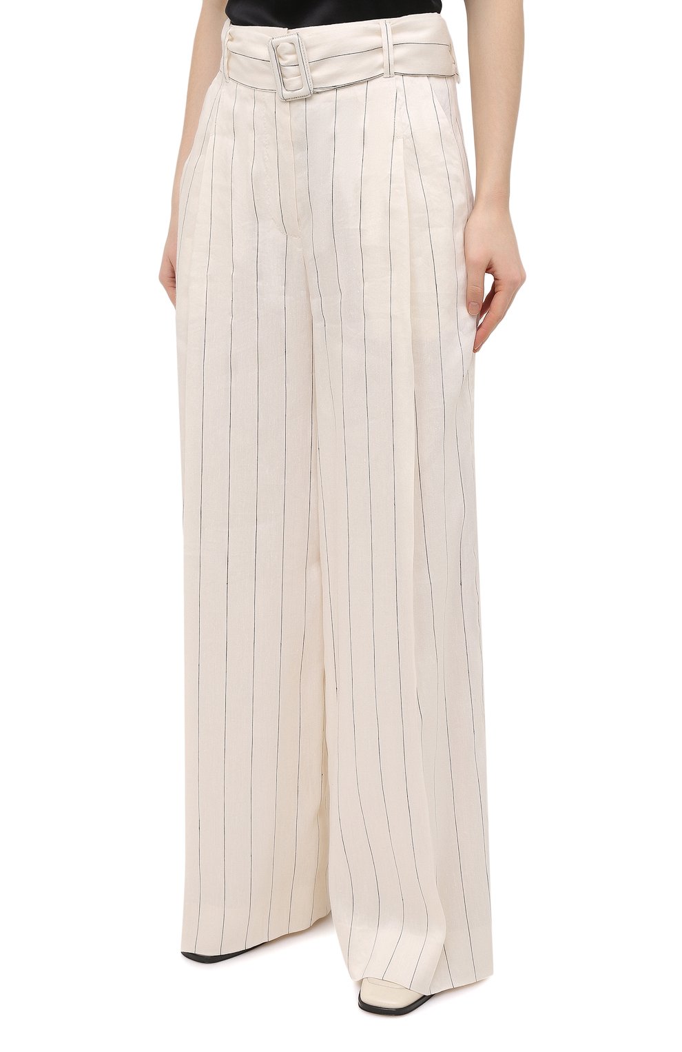 Брюки из вискозы и льна ZIMMERMANN, арт. 9548PAND, фото 3