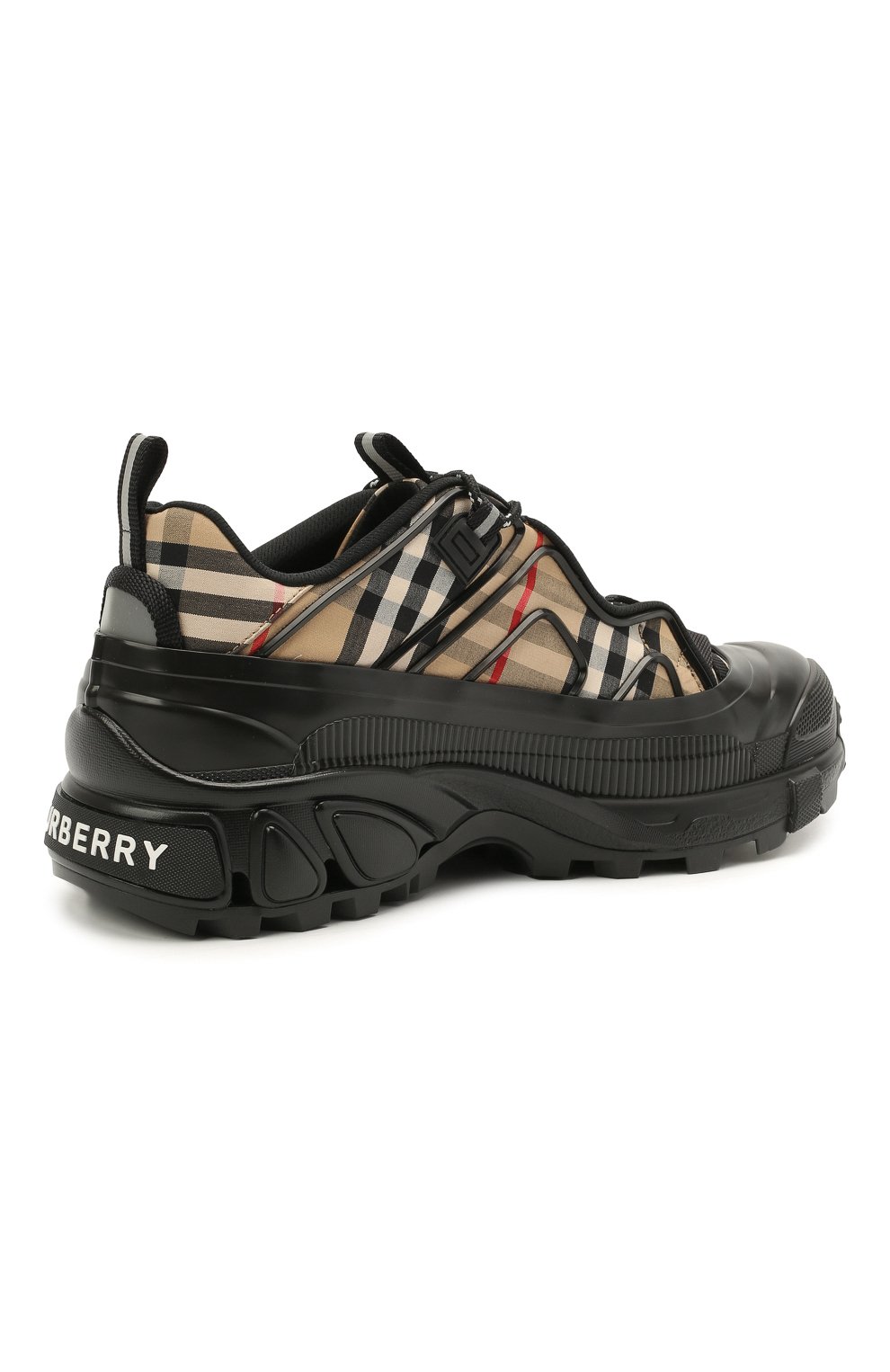 Текстильные кроссовки BURBERRY, арт. 8039047, фото 4