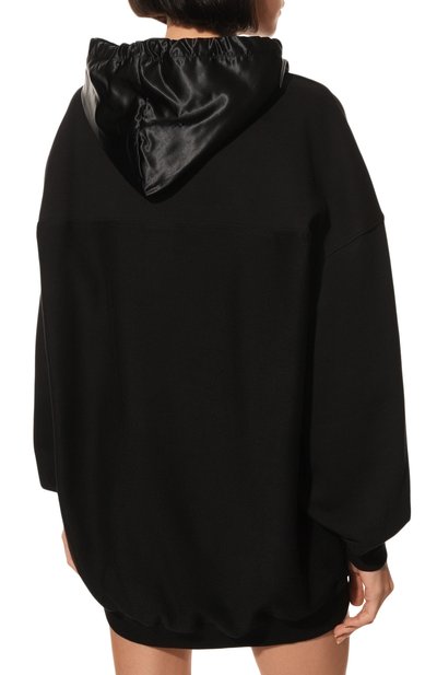 Хлопковое худи VERSACE JEANS COUTURE, арт. 73HAI307-73DP307 FELPA HEAVY BASIC/F0007, фото 4