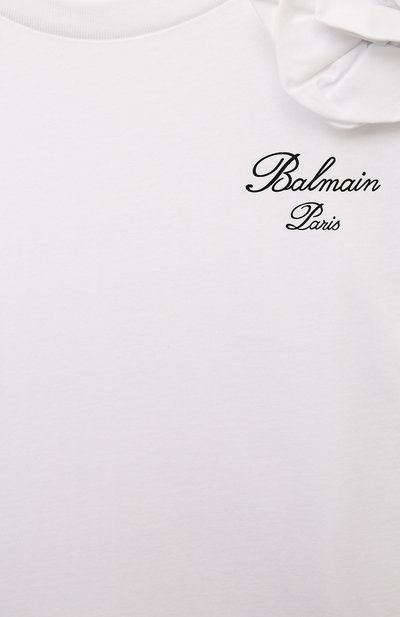 Хлопковая футболка BALMAIN, арт. BV8A31, фото 3