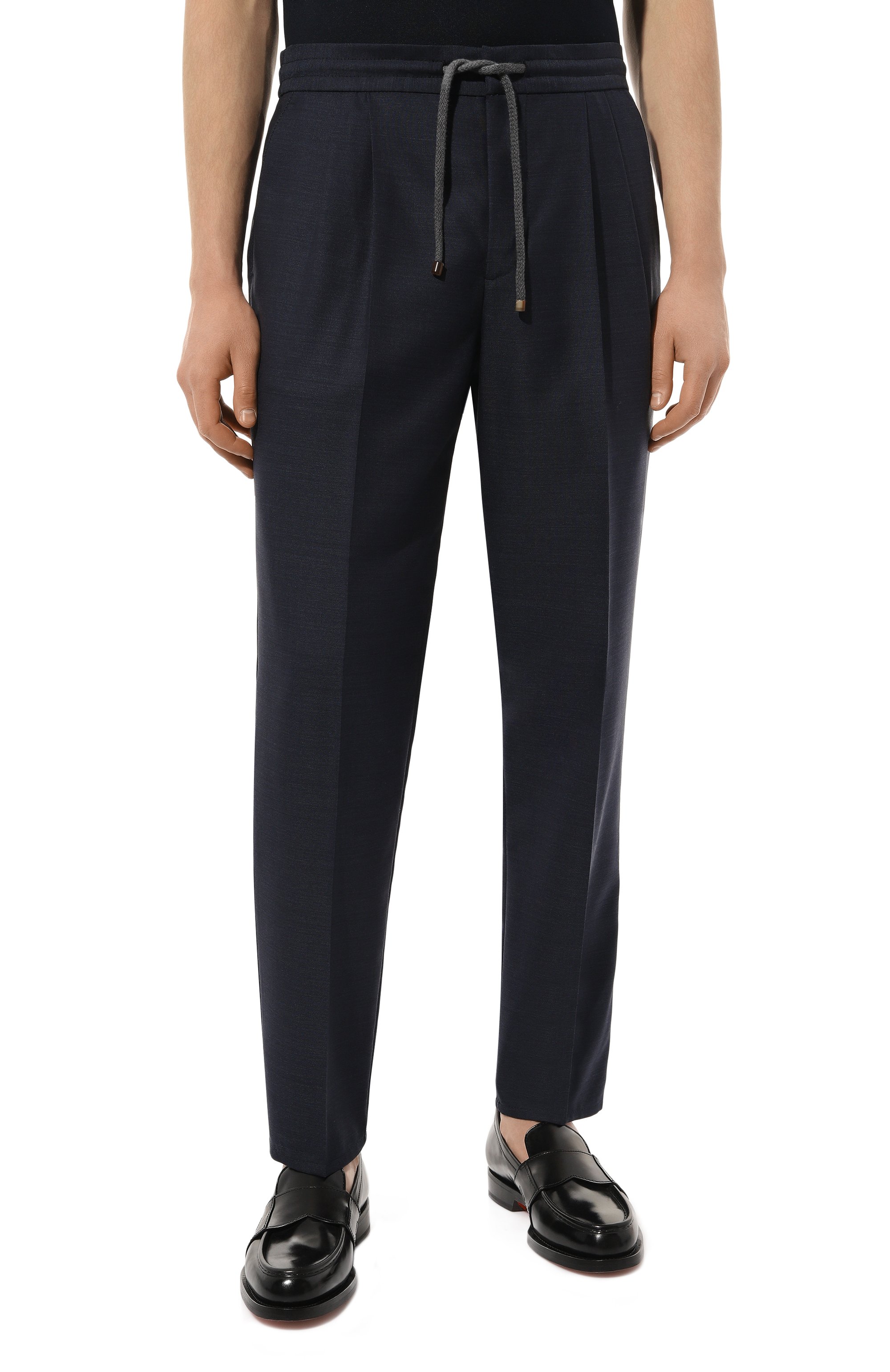 Шерстяные брюки BRUNELLO CUCINELLI, арт. MB407B2302, фото 3