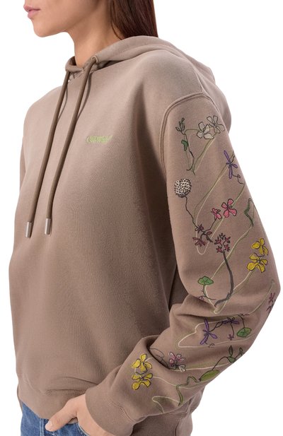 Хлопковое худи OFF-WHITE, арт. 0WBB035S26FLE002, фото 5