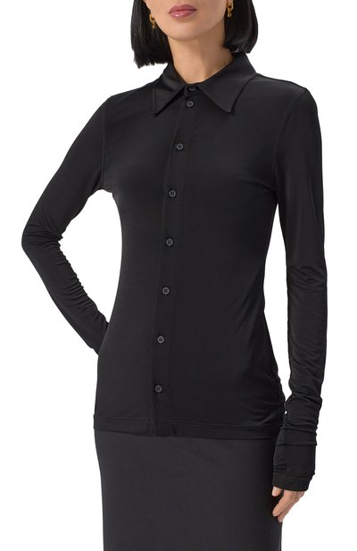 Блузка из вискозы BALENCIAGA, арт. 814158/TQV46, фото 3