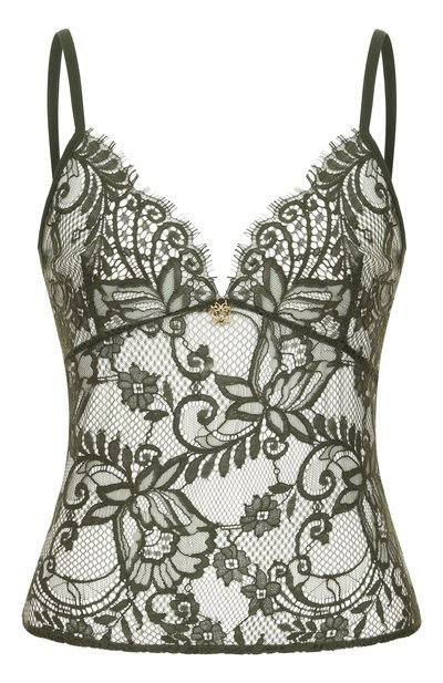 Женский топ из хлопка и шелка ELIE SAAB, арт. T0227NF25/LA004