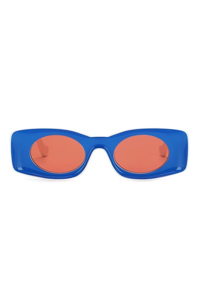 Солнцезащитные очки loewe x paula's ibiza LOEWE синего цвета по цене 29950 руб., арт. LW 40033I, фото 3 Солнцезащитные очки loewe x paula's ibiza LOEWE, арт. LW 40033I, фото 3