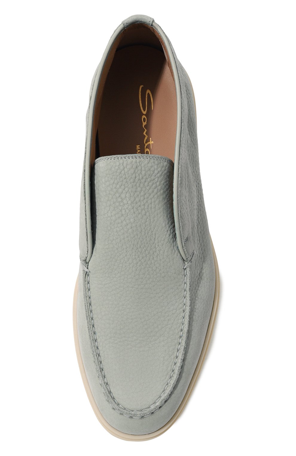 Ботинки из нубука yalta SANTONI, арт. WUYA58458TISNSV9, фото 6