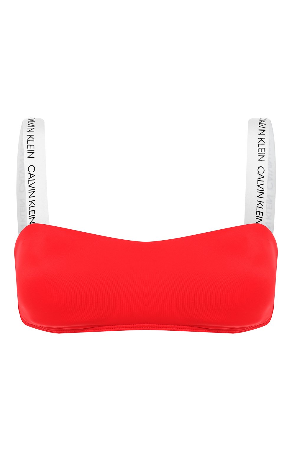 Бра-бандо CALVIN KLEIN красного цвета по цене 5120 руб., арт. KW0KW00548, фото 1 Бра-бандо CALVIN KLEIN, арт. KW0KW00548, фото 1