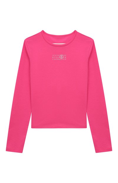 Хлопковый лонгслив MM6, арт. M60675/MM03P