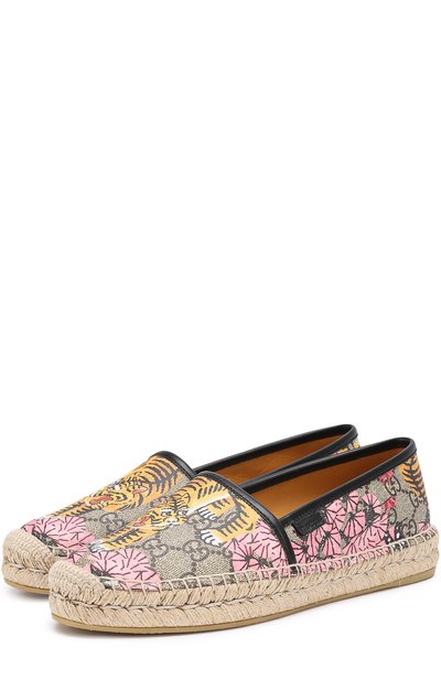 Эспадрильи из текстиля с принтом GUCCI, арт. 454702/K6D40, фото 1
