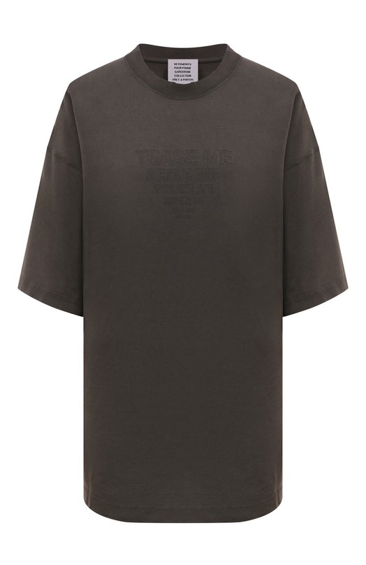 Хлопковая футболка VETEMENTS