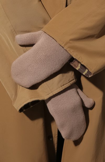 Кашемировые варежки parma CANOE бежевого цвета по цене 28130 руб., арт. 6912994, фото 2 Кашемировые варежки parma CANOE, арт. 6912994, фото 2