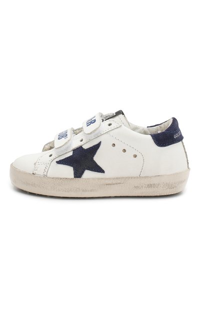 Кожаные кеды old school GOLDEN GOOSE DELUXE BRAND, арт. G34KS021.G6, фото 2
