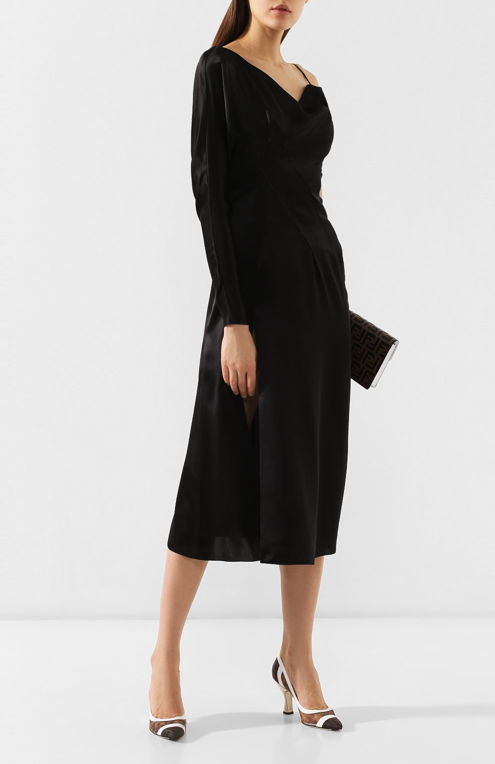 Комбинированные туфли FENDI, арт. 8I6804 AK11, фото 2