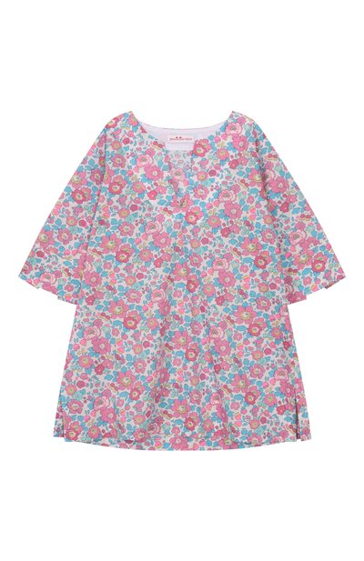 Хлопковая туника PESCIOLINO ROSSO, арт. PBSC2LIBERTY/1A-6A