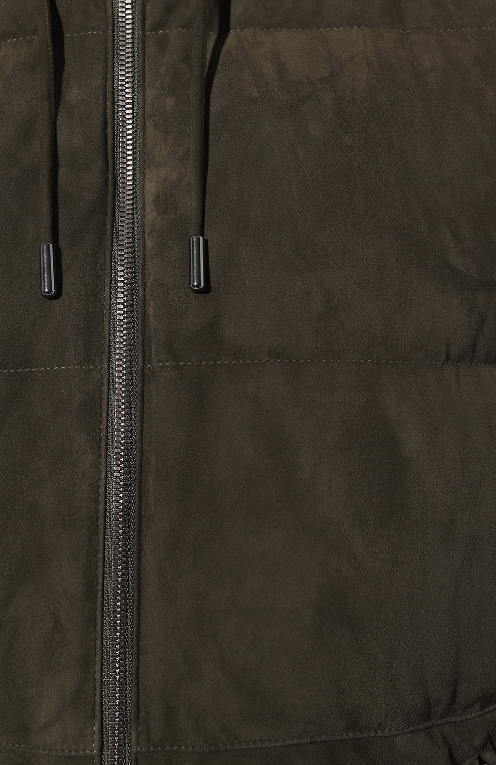 Пуховый жилет с отделкой из нутрии MVST, арт. 22538, фото 5