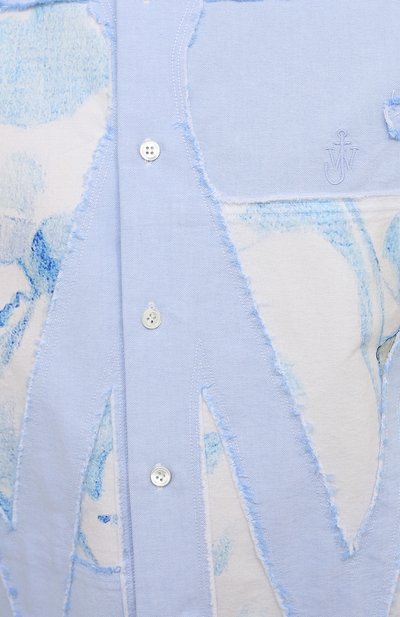 Хлопковая рубашка j.w. anderson x pol anglada JW ANDERSON, арт. SH0086 PG0480, фото 5