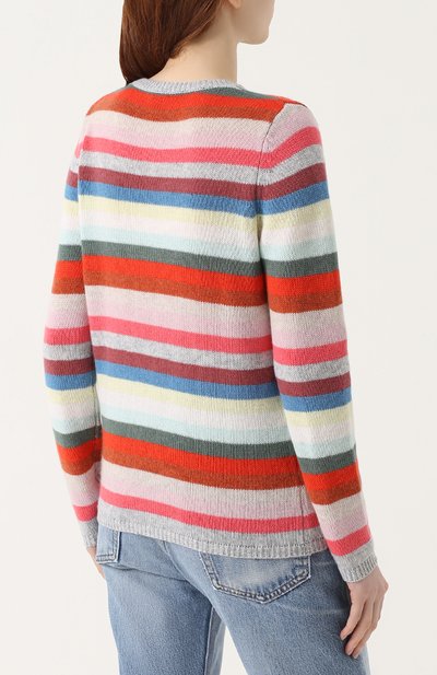 Кашемировый пуловер прямого кроя в полоску FTC, арт. 676-0700, фото 4