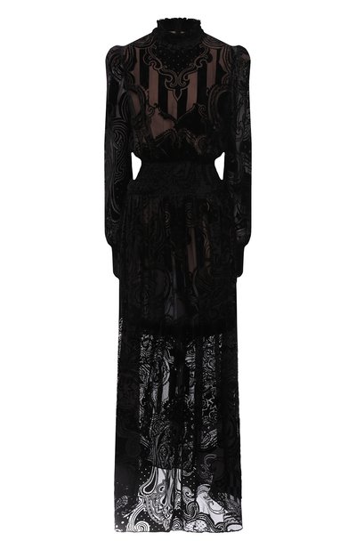 Женское платье из вискозы и шелка BALMAIN, арт. UF16894/V121