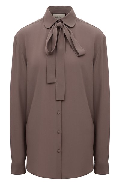 Шелковая блузка GUCCI, арт. 577059 ZAAOG, фото 1