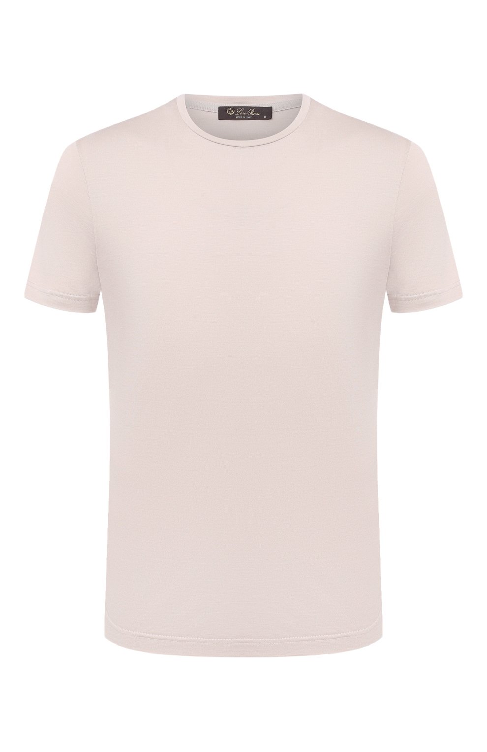 Футболка из шелка и хлопка LORO PIANA, арт. FAF6128, фото 1