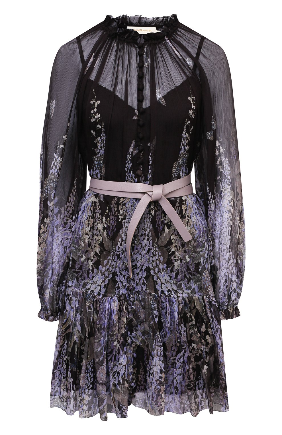 Шелковое платье ZIMMERMANN, арт. 1103DB0T, фото 1