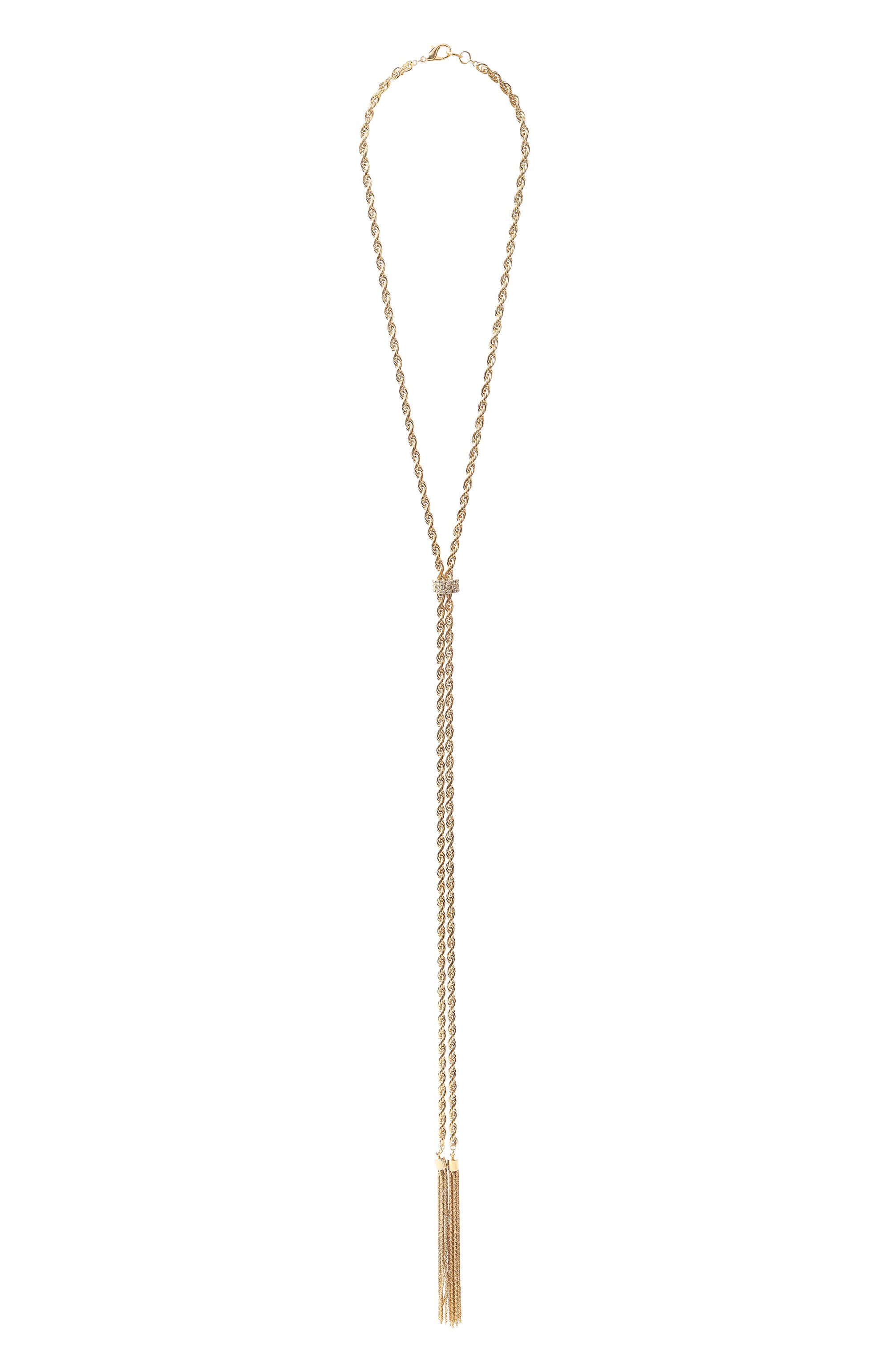 Колье CRYSTALLINE JEWELLERY золотого цвета по цене 24640 руб., арт. 584C, фото 1 Колье CRYSTALLINE JEWELLERY, арт. 584C, фото 1