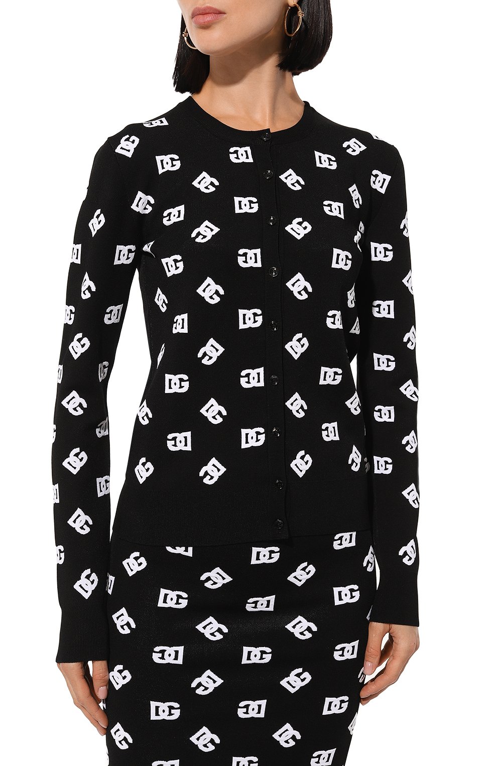 Кардиган из вискозы DOLCE & GABBANA, арт. FXV09T/JAIK3, фото 3