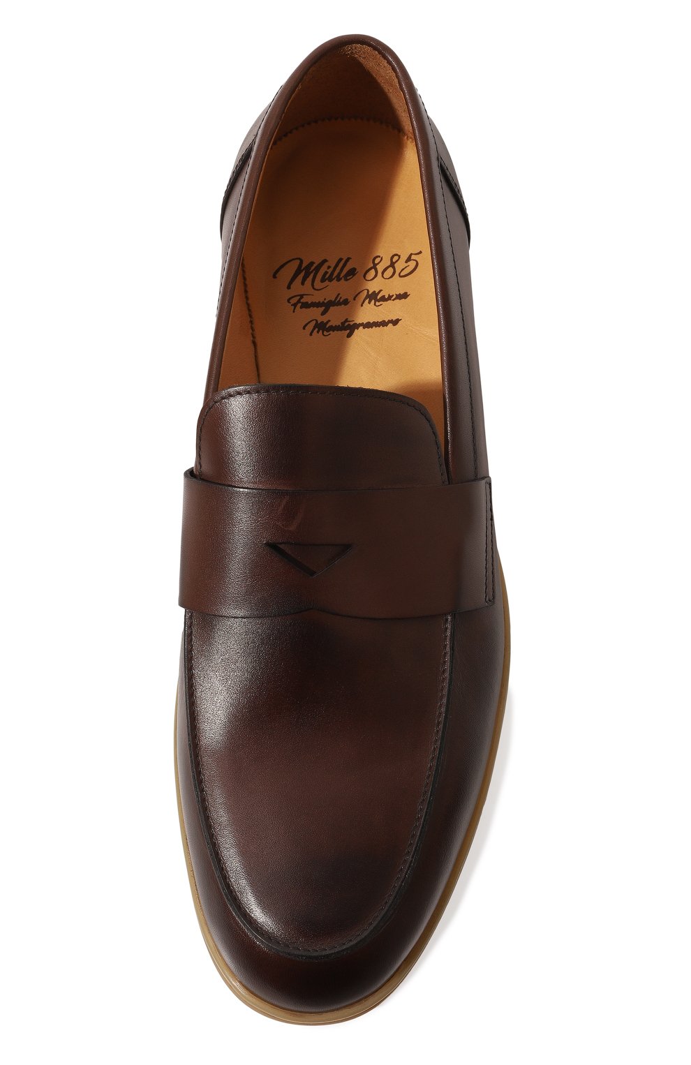 Кожаные пенни-лоферы MILLE 885, арт. MILT0N/C0RTINA, фото 6