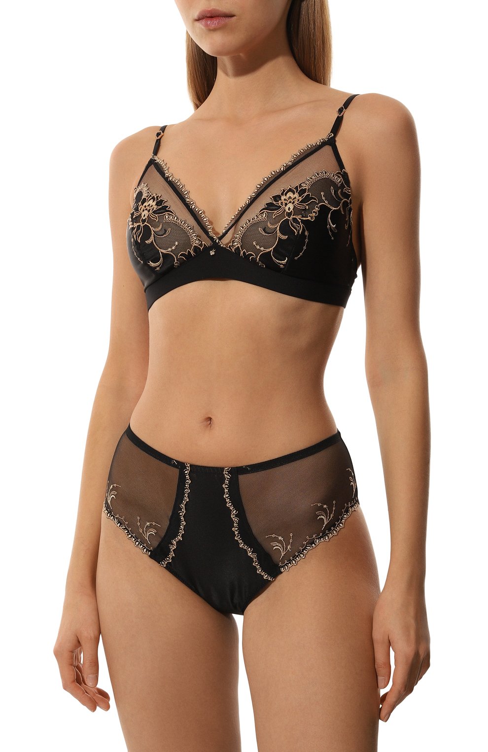 Трусы-слипы LISE CHARMEL черного цвета по цене 16450 руб., арт. ACJ0330, фото 2 Трусы-слипы LISE CHARMEL, арт. ACJ0330, фото 2