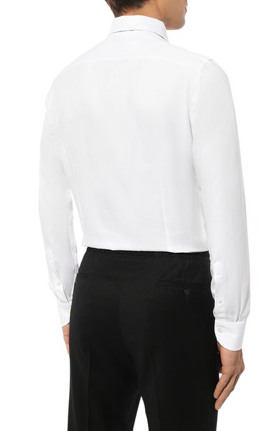 Хлопковая сорочка CANALI, арт. NCLX018/GR03300, фото 5