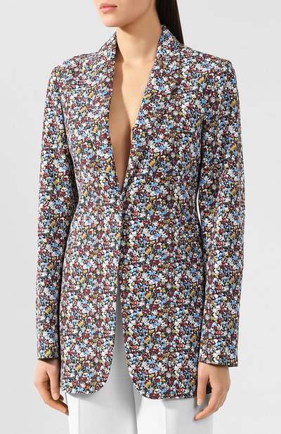 Жакет с принтом VICTORIA BECKHAM, арт. JK STR 5812F MSS19 MINI FL0RAL FAILLE, фото 3