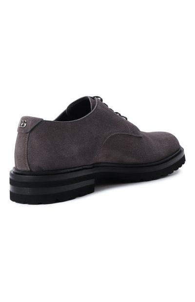 Замшевые дерби DOLCE & GABBANA, арт. A10858/AT441, фото 5