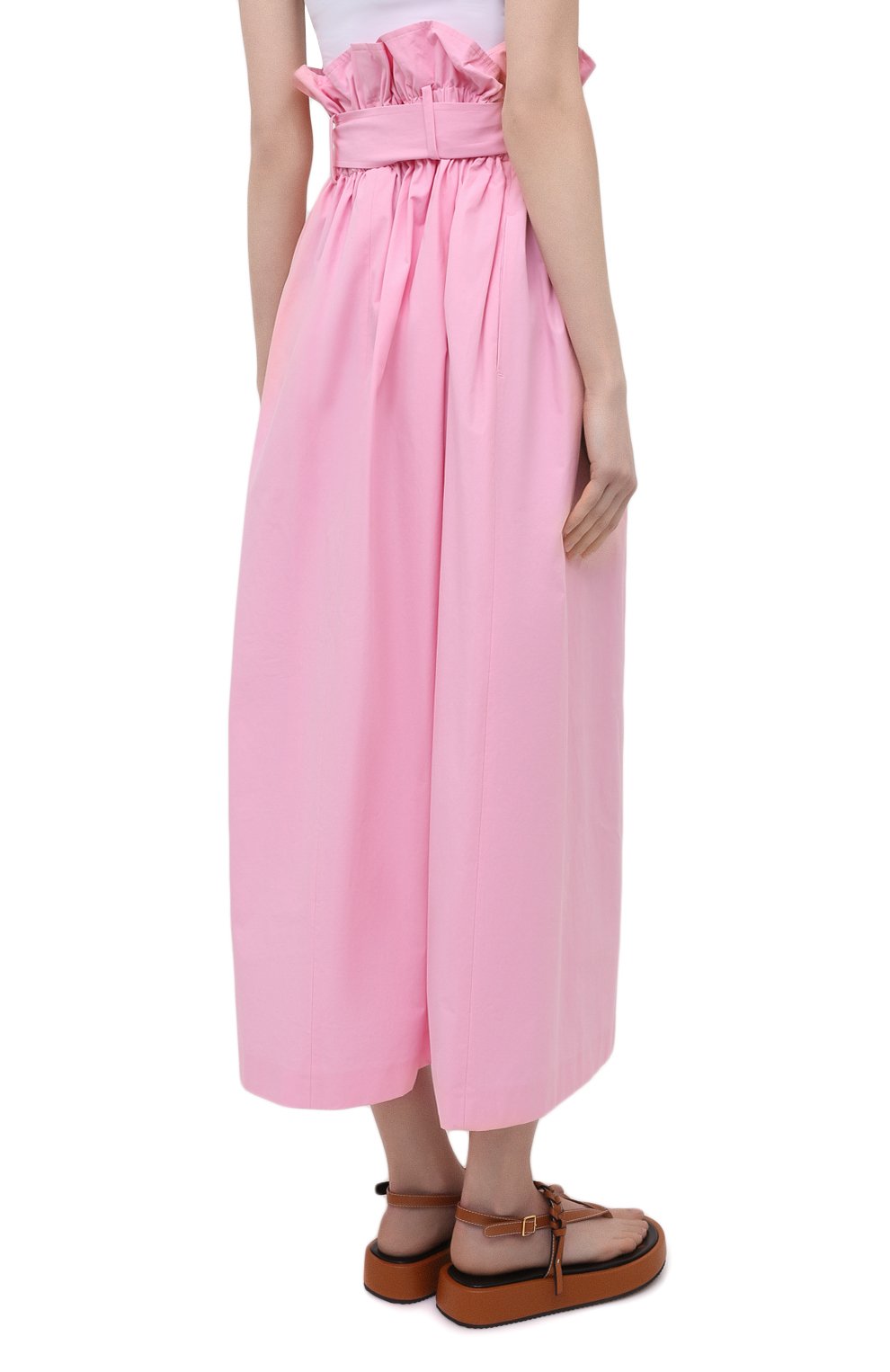 Хлопковая юбка MSGM, арт. 3041MDD04A 217104, фото 4