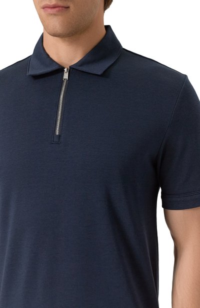 Поло из лиоцелла и хлопка BOSS, арт. 50544091, фото 5