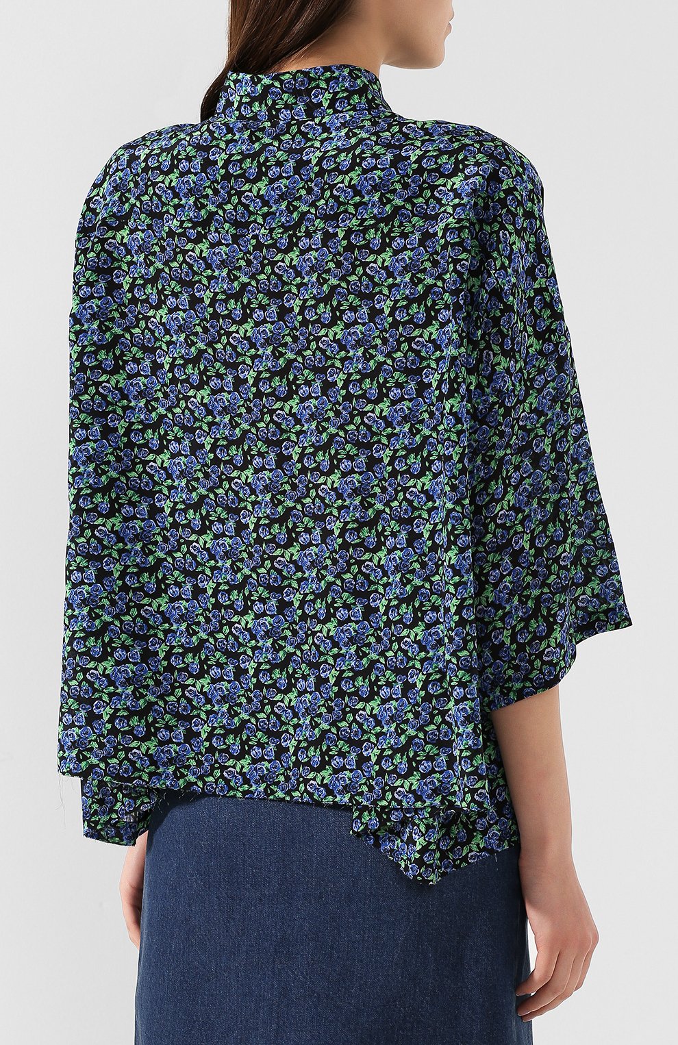 Шелковая рубашка BALENCIAGA, арт. 571263/TFL05, фото 4