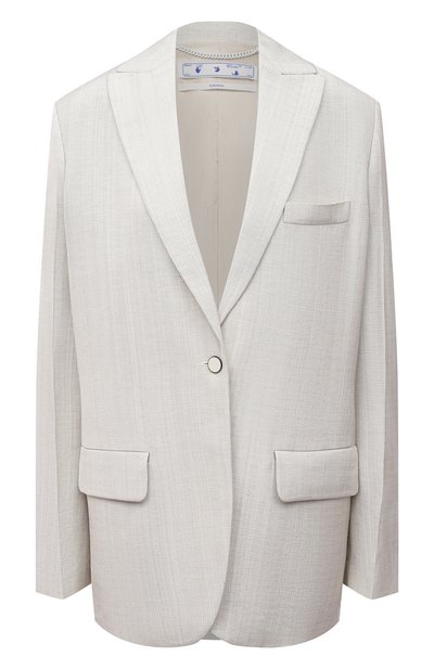 Женский жакет из вискозы OFF-WHITE, арт. 0WEF064R21FAB001