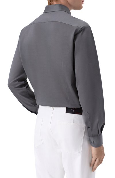 Хлопковая сорочка CORNELIANI, арт. 27P112/2711221, фото 4