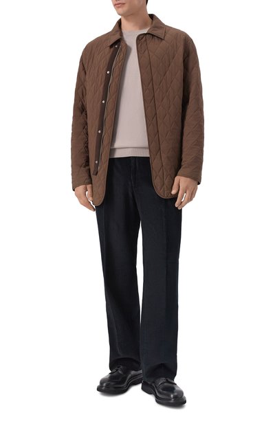 Вельветовые брюки CORNELIANI черного цвета по цене 57250 руб., арт. 284L26/2A18203, фото 2 Вельветовые брюки CORNELIANI, арт. 284L26/2A18203, фото 2