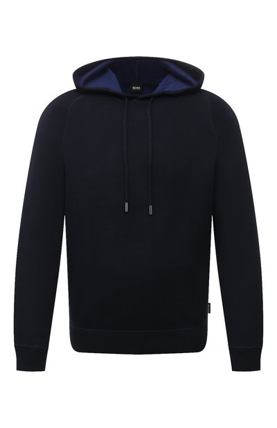 Худи из хлопка и шерсти BOSS, арт. 50457715, фото 1