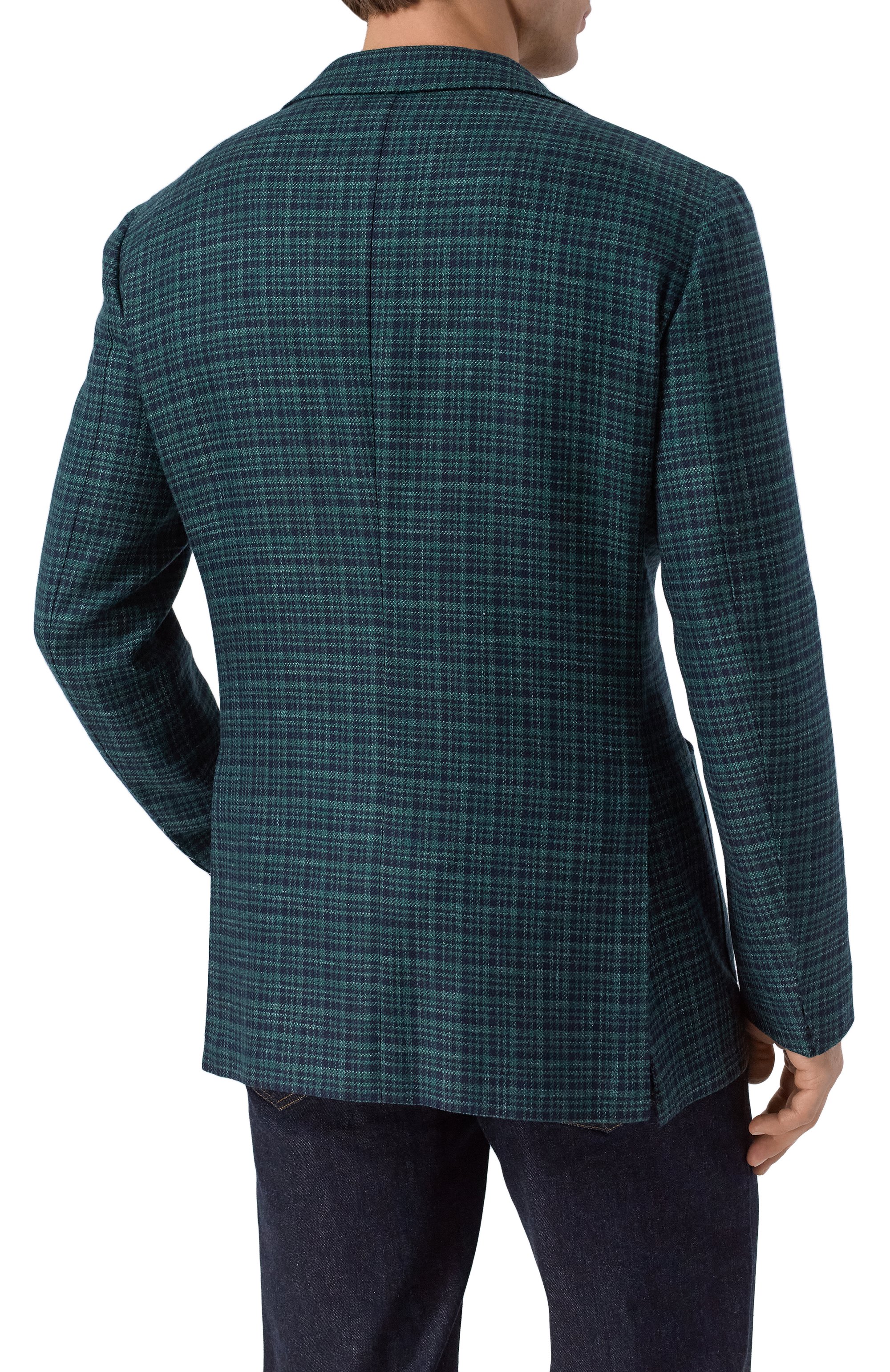 Пиджак из кашемира и шерсти KITON, арт. UG81K0116G28, фото 5