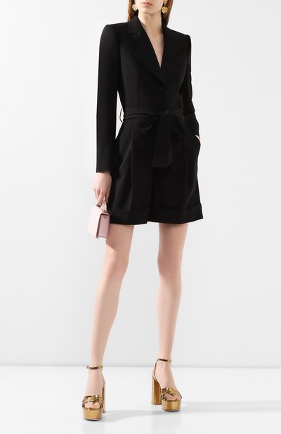 Комбинезон из смеси шерсти и шелка DOLCE & GABBANA, арт. F6G9XT/FUBAJ, фото 2