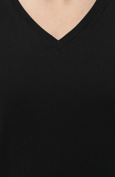 Хлопковая футболка HANRO, арт. 073089., фото 5