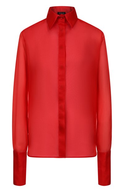 Женская шелковая рубашка KITON, арт. D59456K0592E01_1