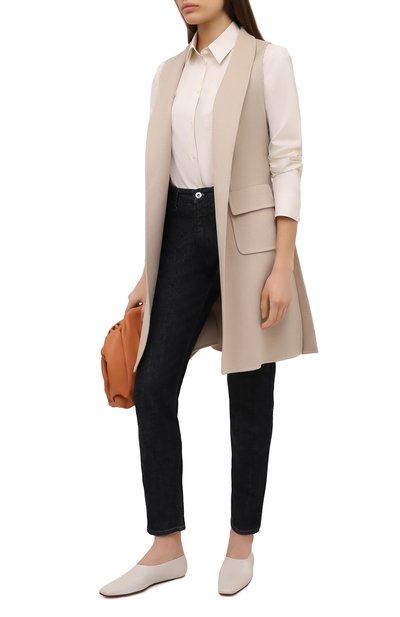 Кашемировый жилет LORO PIANA бежевого цвета по цене 338000 руб., арт. FAG3518, фото 2 Кашемировый жилет LORO PIANA, арт. FAG3518, фото 2