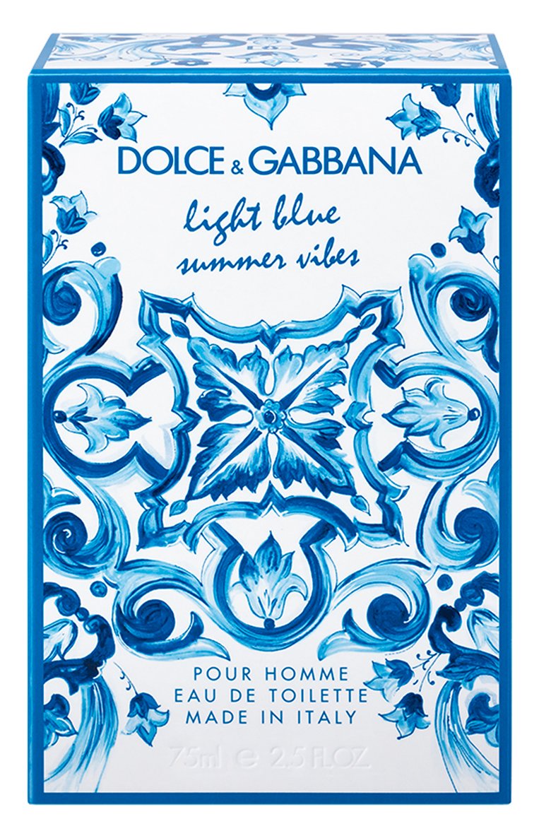 DOLCE GABBANA Light Blue Pour Homme Summer Vibes 75