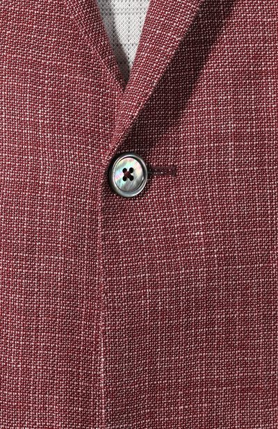 Пиджак из смеси шерсти и льна EDUARD DRESSLER, арт. 7RB1/43004, фото 5