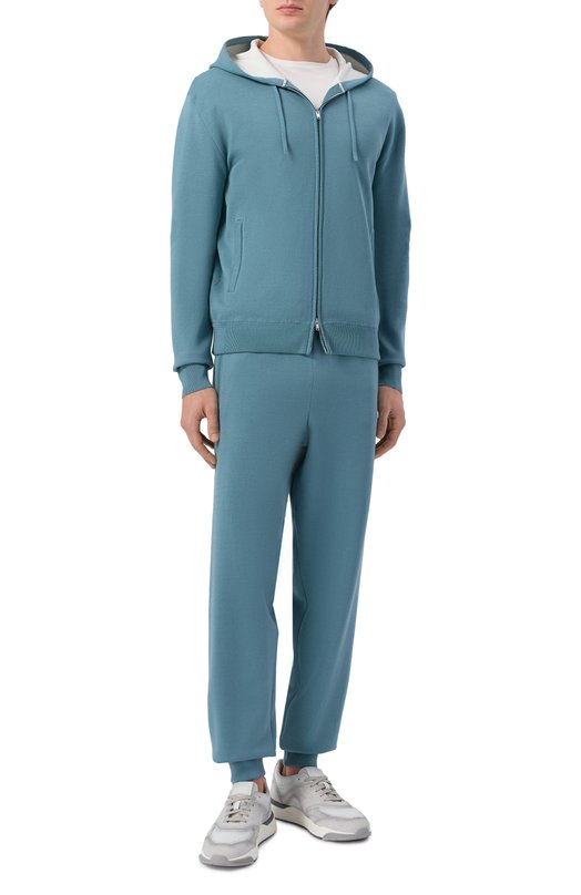 Кардиган из хлопка и шелка MVST M26.CSM.K420/M0142-C0TT0N/SILK Голубой  M26.CSM.K420/M0142-C0TT0N/SILK Фото 2